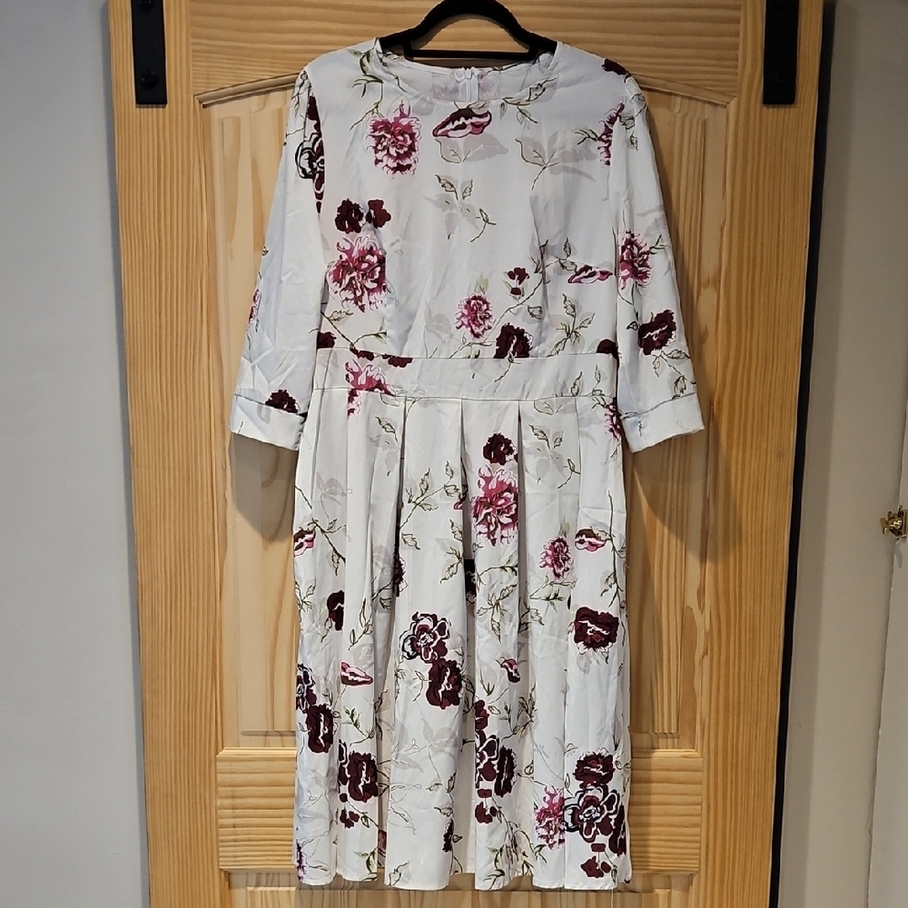 Floral Print Women's Dress